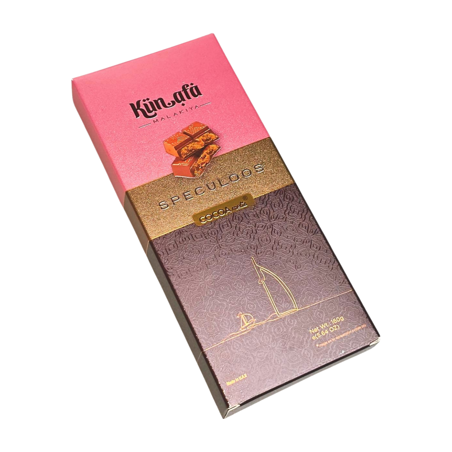 Kunafa Speculoos Chocolate