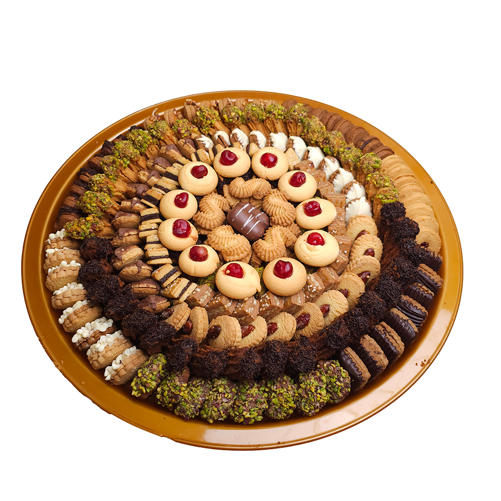 Large Petit Four Plates