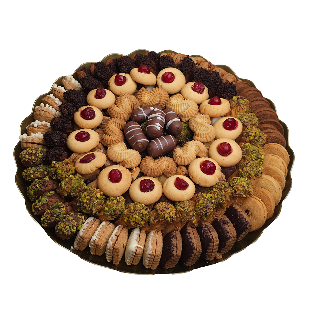 Plate Packing Sweets Lebanese Sweet plates – The Bakery's King Online