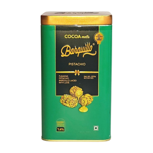 Barquillo Pistachio Chocolate Tin