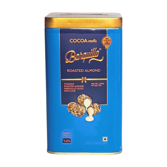 Barquillo Roasted Almond Chocolate Tin