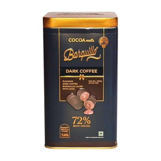 Barquillo Dark Coffee Chocolate Tin