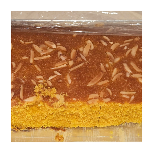 Sfouf - Turmeric Cake (Vegan)