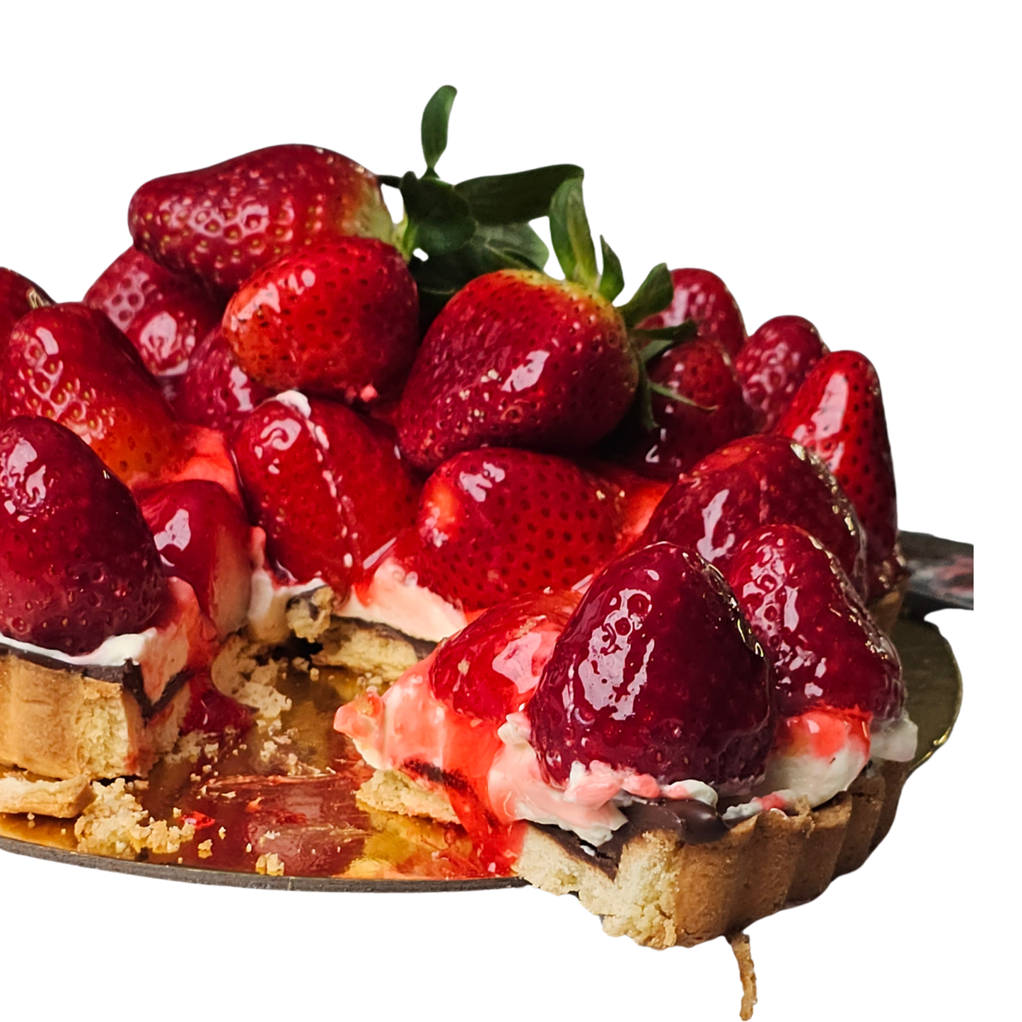Strawberry Custard Tart