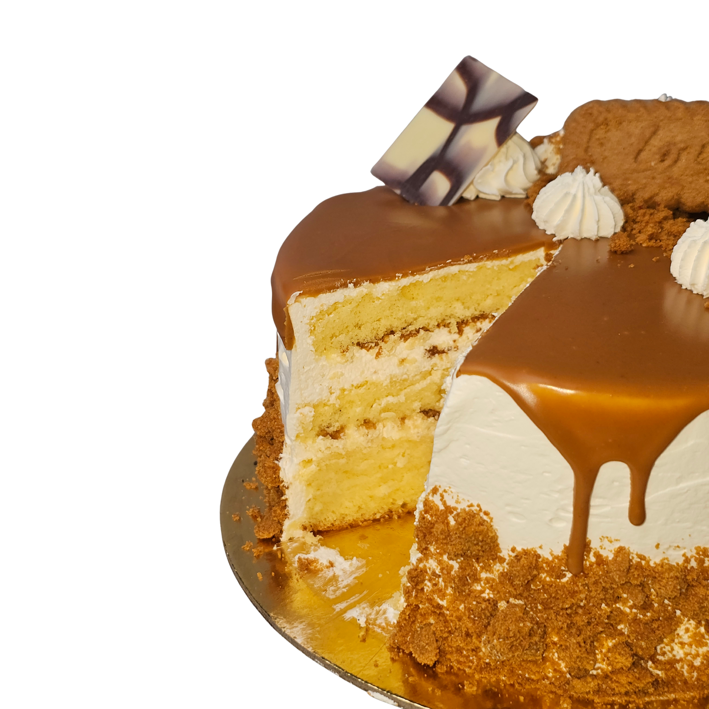 Biscoff Sponge Cake